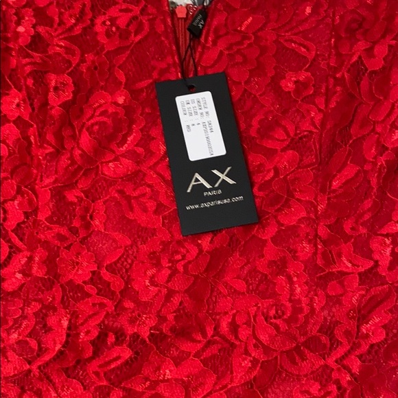 Red lace mermaid dress brand new with tags - Picture 3 of 6